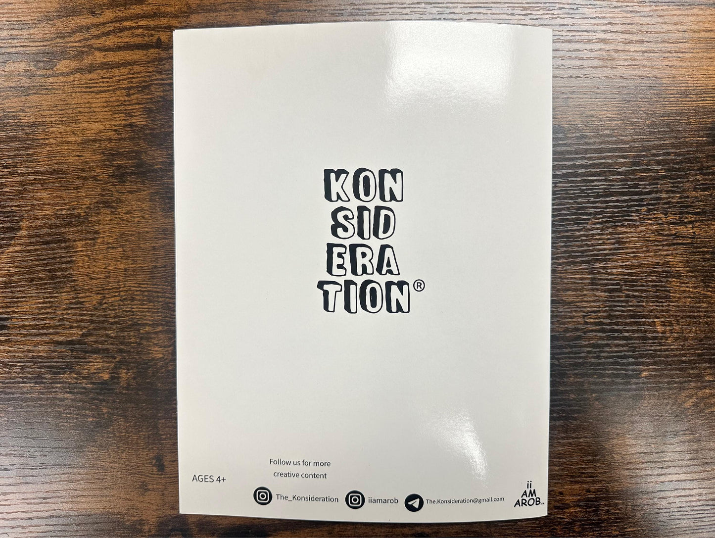 Konsideration coloring books