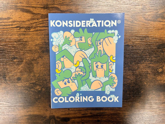 Konsideration coloring books